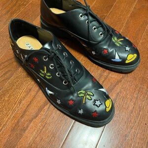 Zara embellished oxfords